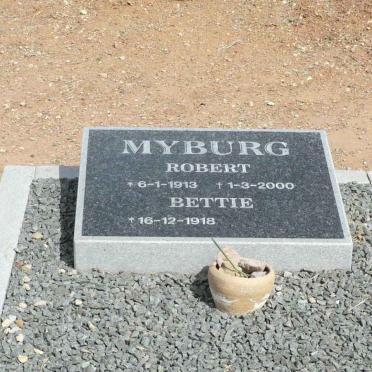 MYBURG Robert 1913-2000 &amp; Bettie 1918-