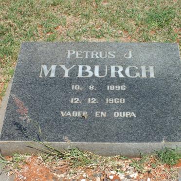 MYBURGH Petrus J. 1896-1968