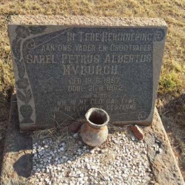 MYBURGH Sarel Petrus Albertus 1887-1962