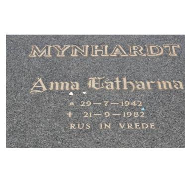 MYNHARDT Anna Catharina 1942-1982