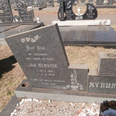 MYBURGH Jan Hendrik 1914-1979