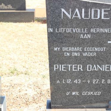 NAUDE Pieter Daniel 1943-1981