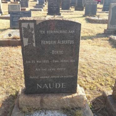 NAUDE Hendrik Albertus 1939-1951