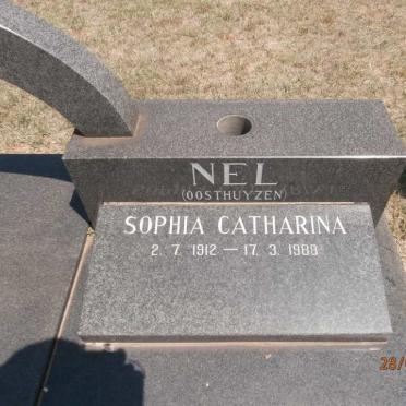 NEL Sophia Catharina nee OOSTHUYZEN 1912-1988