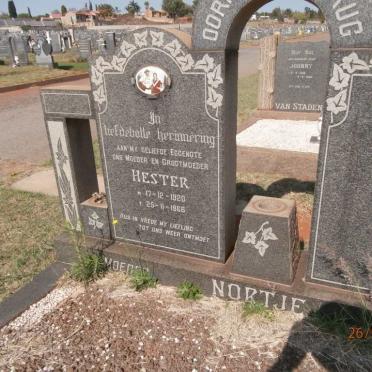 NORTJE Hester 1920-1966