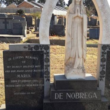 NOBREGA Joaõ, de 1892-1977 &amp; Maria 1905-1969
