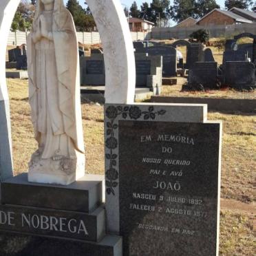 NOBREGA Joaõ, de 1892-1977
