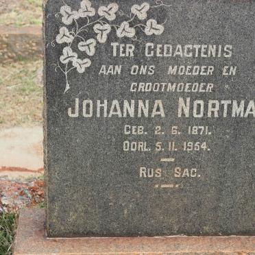 NORTMAN Johanna 1871-1954
