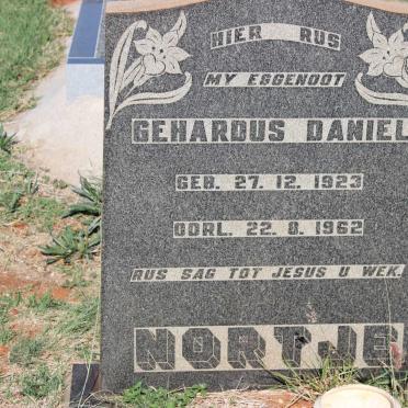 NORTJE Gerhardus Daniel 1923-1962