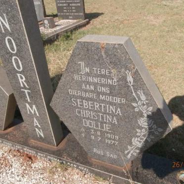 NOORTMAN Sebertina Christina 1909-1977