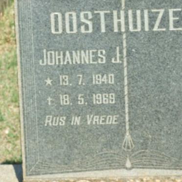 OOSTHUIZEN Johannes J. 1940-1969