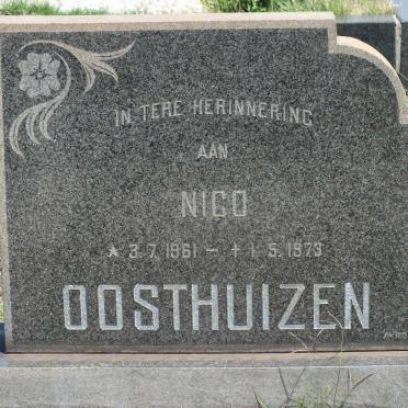 OOSTHUIZEN Nico 1961-1973