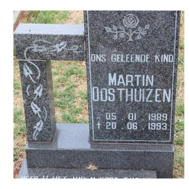OOSTHUIZEN Martin 1989-1993