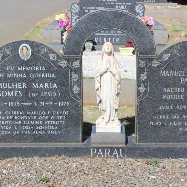 PARAU Manuel Sardinah 1908-1982 &amp; Mulher Maria Gomes DE JESUS 1898-1976
