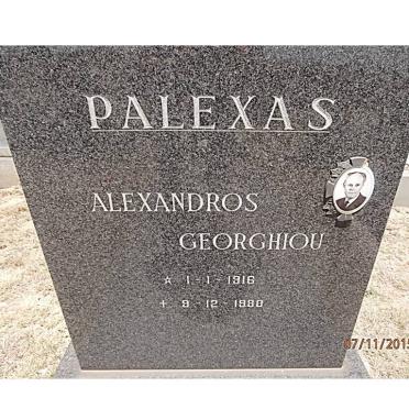 PALEXAS Alexandros Georghiou 1916-1980