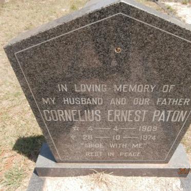 PATON Cornelius Ernest 1909-1974