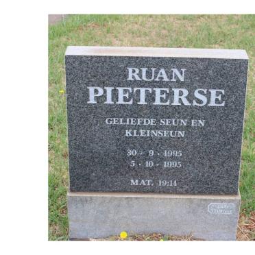 PIETERSE Ruan 1995-1995