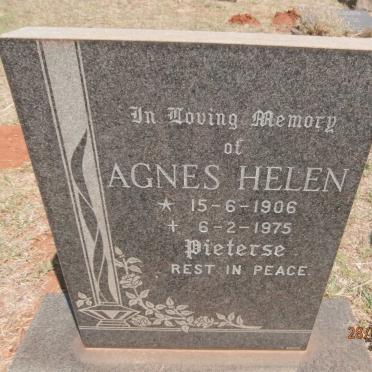 PIETERSE Agnes Helen 1906-1975
