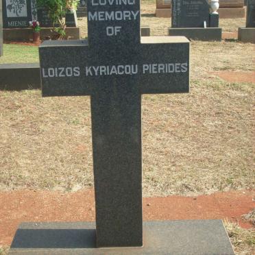 PIERIDES Loizos Kyriacou 1926-1981