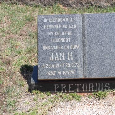 PRETORIUS Jan H. 1921-1972