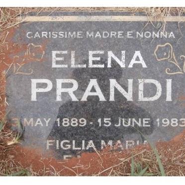 PRANDI Elena 1889-1983