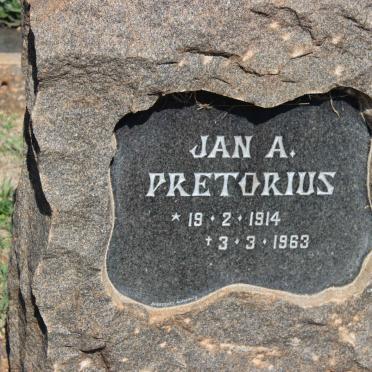 PRETORIUS Jan A. 1914-1963