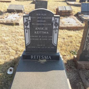 REITSMA Anskje 1898-1979