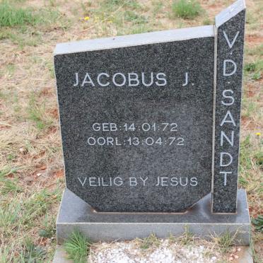 SANDT Jacobus J., v.d. 1972-1972
