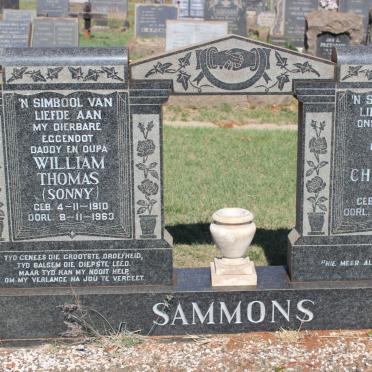 SAMMONS William Thomas 1910-1963 &amp; Christina 1911-1997