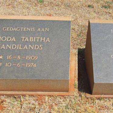 SANDILANDS Francis John 1898-1977 &amp; Rhoda Tabitha 1909-1974