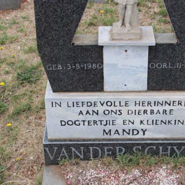 SCHYFF Mandy, van der 1980-1983