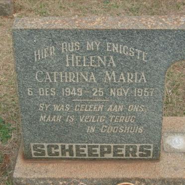 SCHEEPERS Helena Cathrina Maria 1949-1957