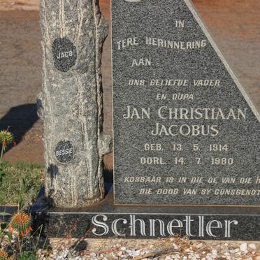 SCHNETLER Jan Christiaan Jacobus 1914-1980