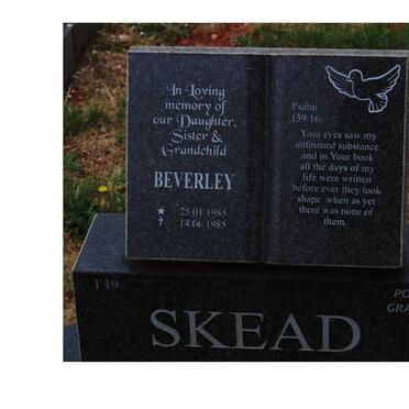 SKEAD Beverley 1985-1985
