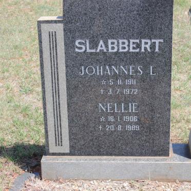 SLABBERT Johannes L. 1911-1972 &amp; Nellie 1906-1989