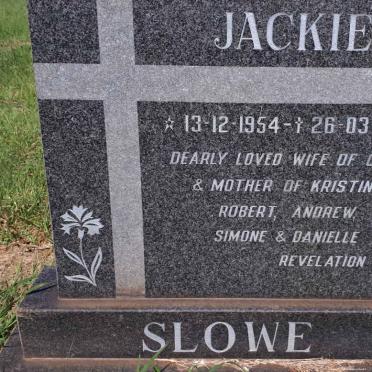 SLOWE Jackie 1954-2000