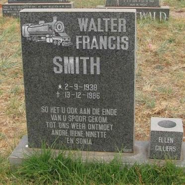 SMITH Walter Francis 1938-1986
