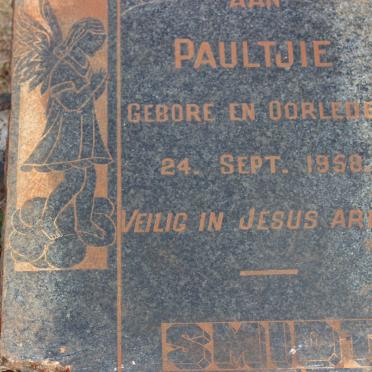 SMIDT Paultjie 1958-1958