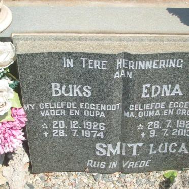 SMIT Buks 1926-1974 &amp; Edna G. 1929-2013