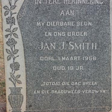 SMITH Jan J. -1956