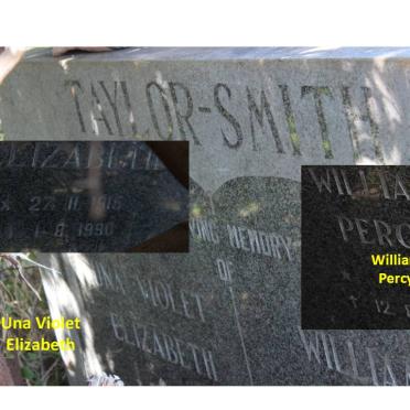 SMITH William Percy, Taylor -1976 &amp; Una Violet Elizabeth 1915-1990