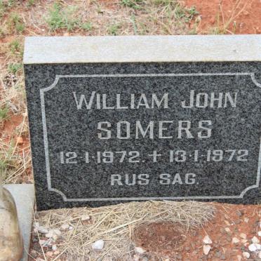 SOMERS William John 1972-1972
