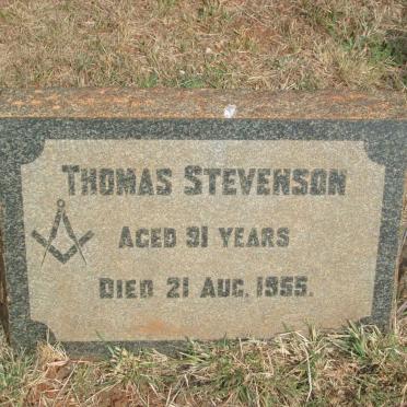 STEVENSON Thomas -1955
