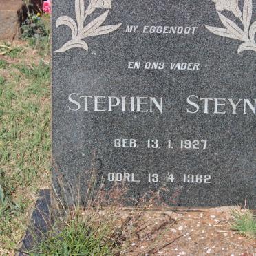 STEYN Stephen 1927-1962