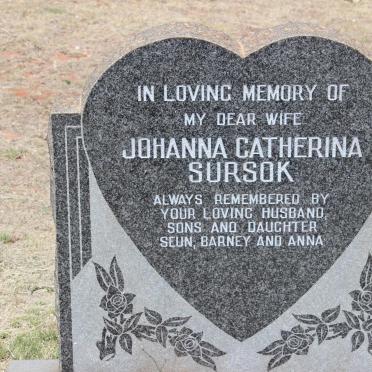 SURSOK Johanna Catherina