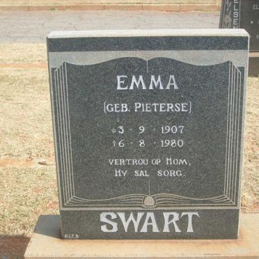 SWART Emma nee PIETERSE 1907-1980