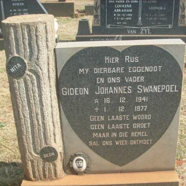 SWANEPOEL Gideon Johannes 1941-1977