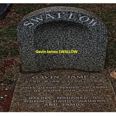 SWALLOW Gavin James 1983-1984