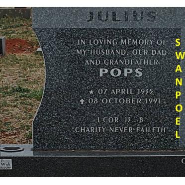 SWANEPOEL Julius 1935-1991