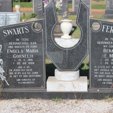 SWARTS Engela Maria Cornelia 1915-1999 :: FERREIRA E.M.C. 1936-1993